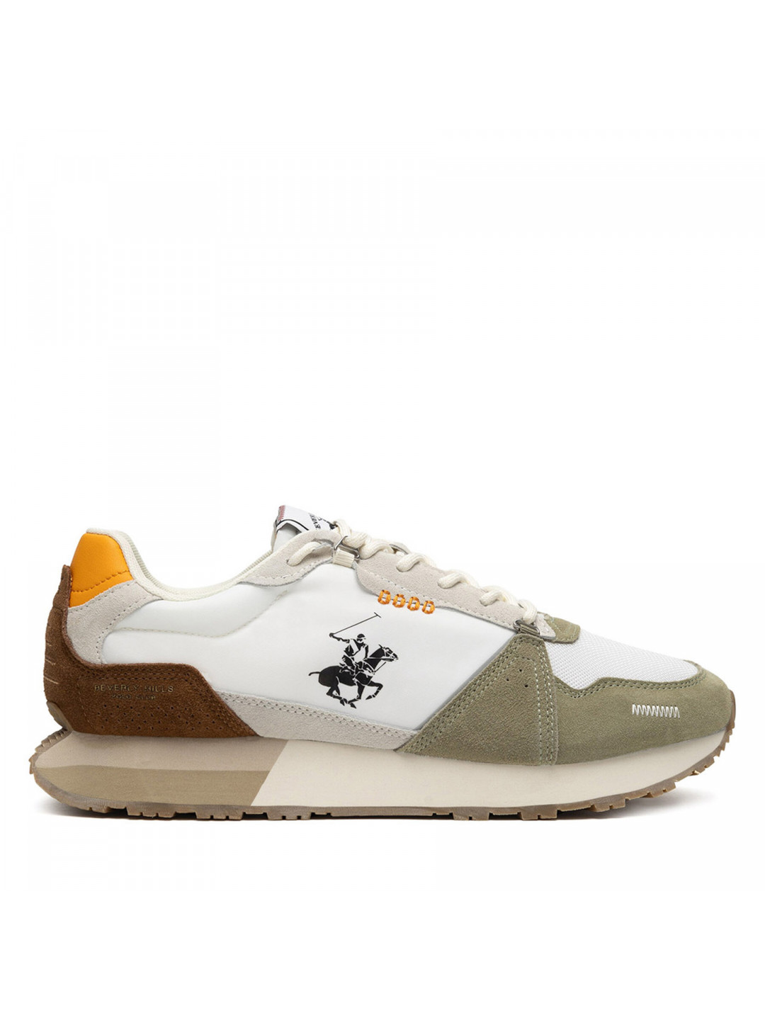 Sneakersy Beverly Hills Polo Club CRUZ MIX Bílá